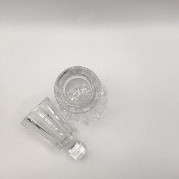 Vtg. Crystal Nightcap Brandy shot Glass Decanter - Picture 6 of 11